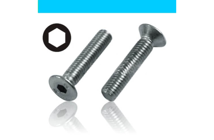 M 8 Senkschrauben ISO 10642 Edelstahl A2