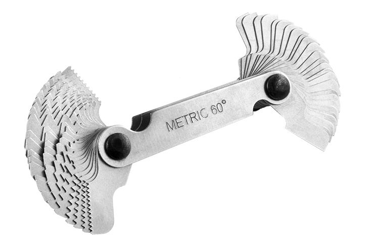 Gewindelehre Metrisch / Zoll 52 Blatt