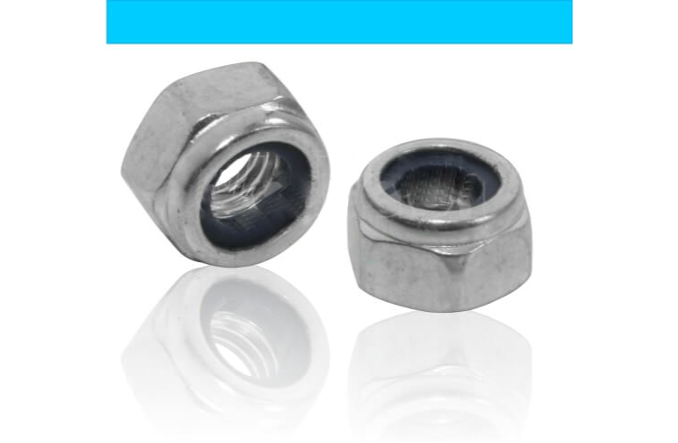 Sechskant-Muttern DIN 985 mit Klemmteil Edelstahl A2