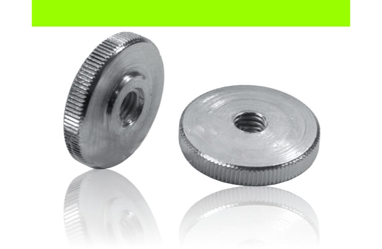 Rändelmutter DIN 467, nichtrostender Stahl A1/A2