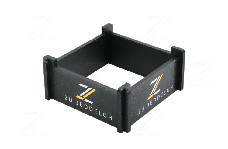 Formenrahmen Kunststoff schwarz