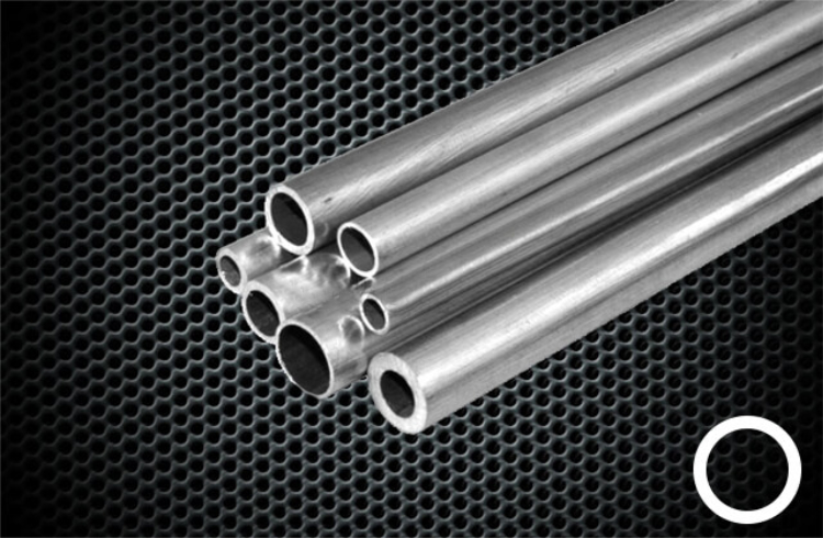 Aluminium Rundrohre AlMgSi 0,5 F22 Länge 500 mm