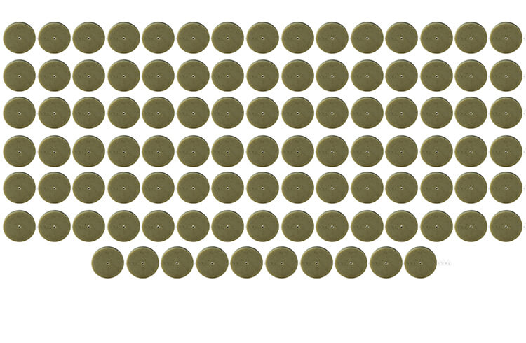 100 Bimspolierer Rad braun