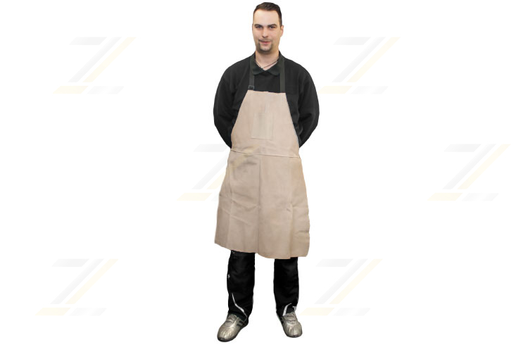 Goldschmiedeschürze Wildleder