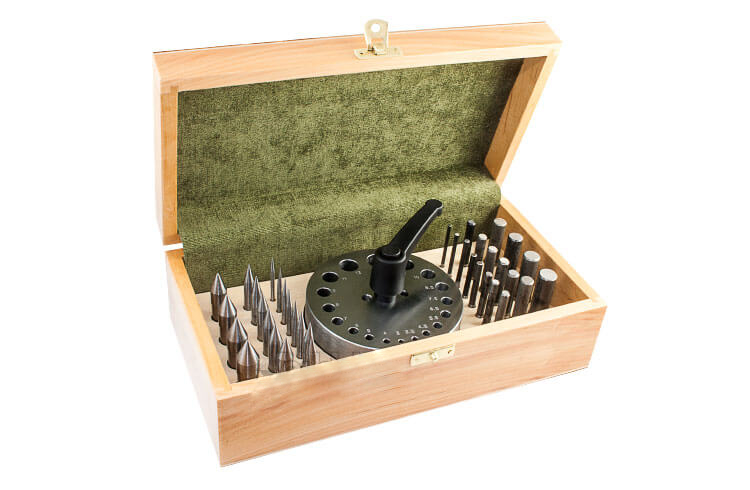 Aushauwerkzeug für Ronden und Scheiben 3 - 14 mm