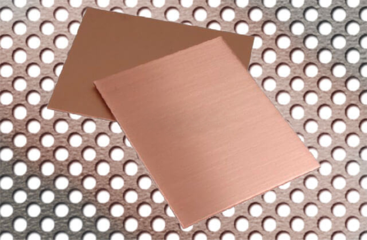 Kupferbleche Stärke 3,0 mm SF-Cu