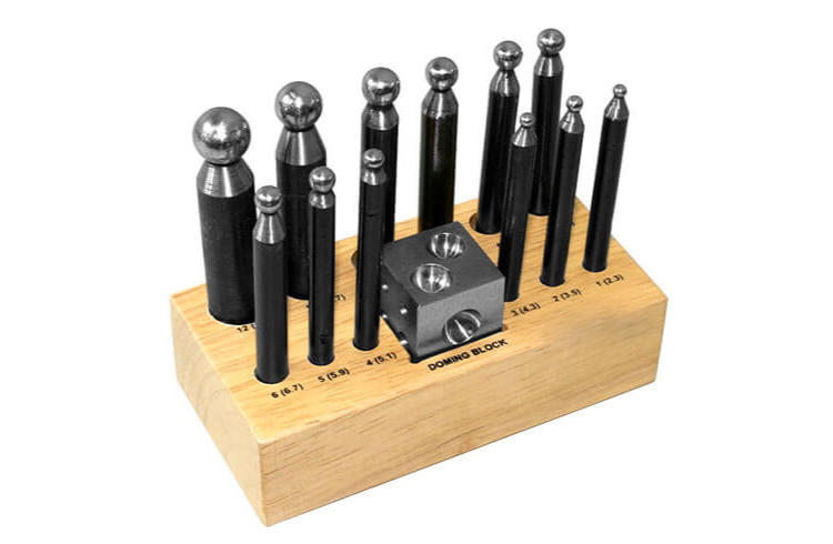 Kugelpunzensatz mit Würfelanke 2,3 - 10,7 mm