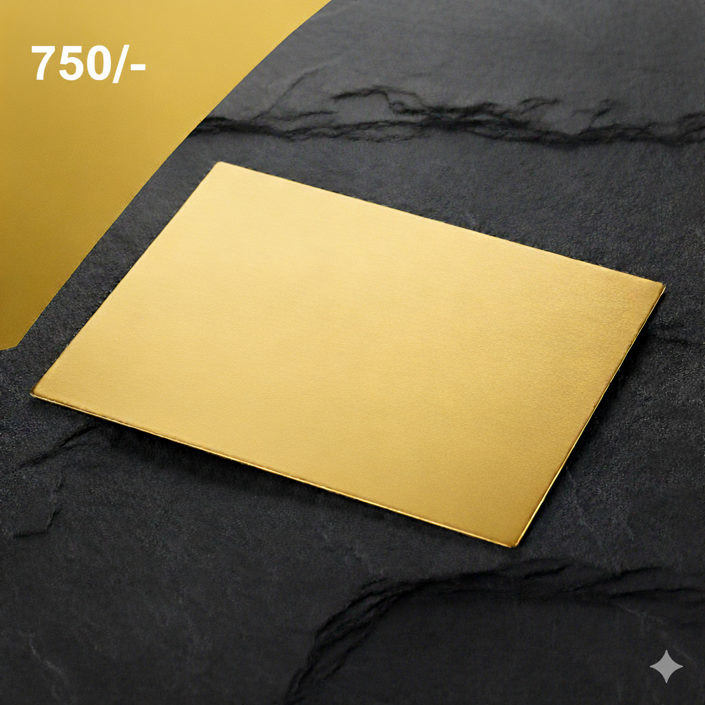 Goldblech Gelbgold 750/-