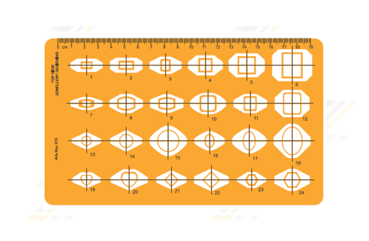 Design Schablone Nr. 19