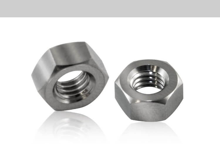 Sechskant-Muttern DIN 934 Titan Ti6Al4V Grade 5