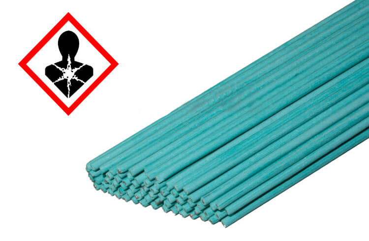 SILBERLOT Hartlot L-Ag40Sn 1,5 x 500 mm, ummantelt