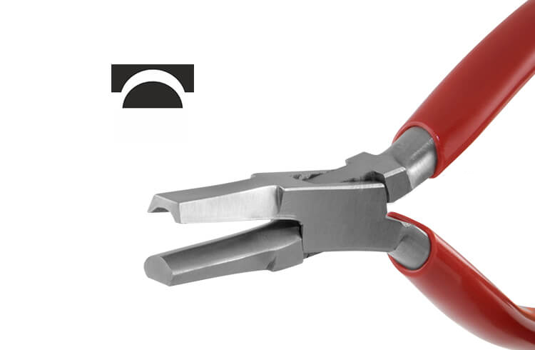 Schienenzange konkav / konvex