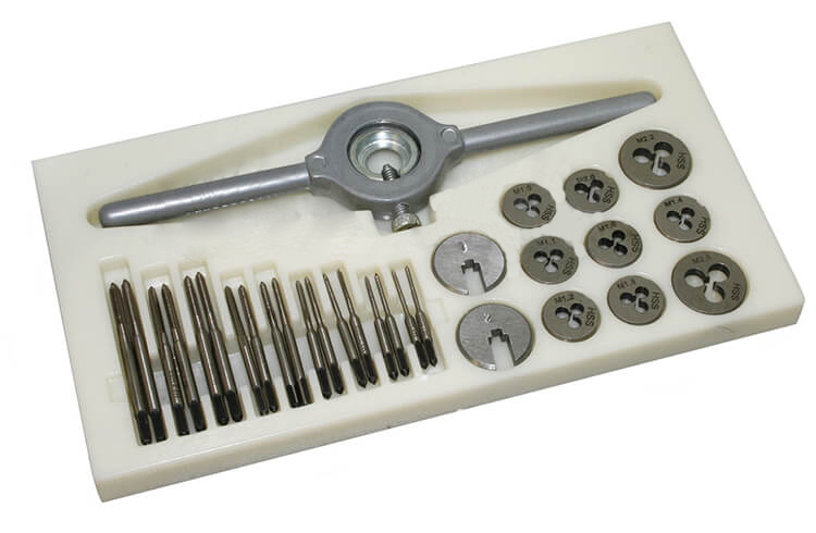 Gewindeschneidsatz HSS, M1 - M2,5