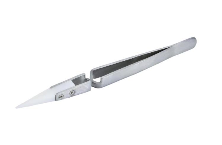 Kreuzpinzette Keramik gewinkelt