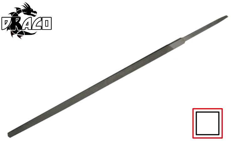 DRACO Feile, vierkant