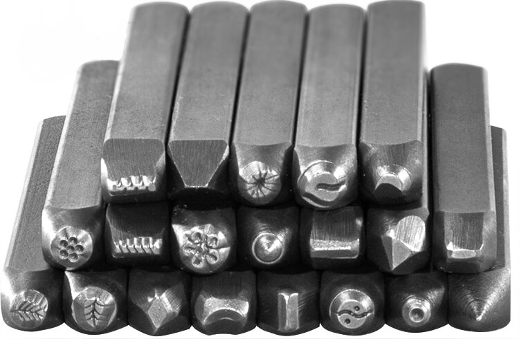 20 Ornamentpunzen Musterpunzen Zierpunzen