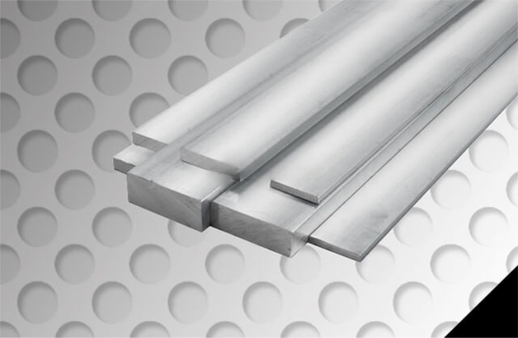 Edelstahl Flachstangen V2A 1.4301 Länge 500 mm