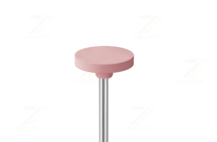 Silikonpolierer Schaft Rad rosa