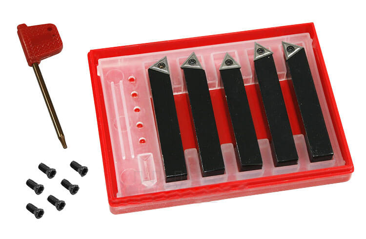 Drehstahlsets  6, 8, 12 mm 5-teilig