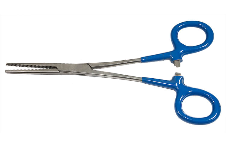 Hemostat  Klemmzange isoliert