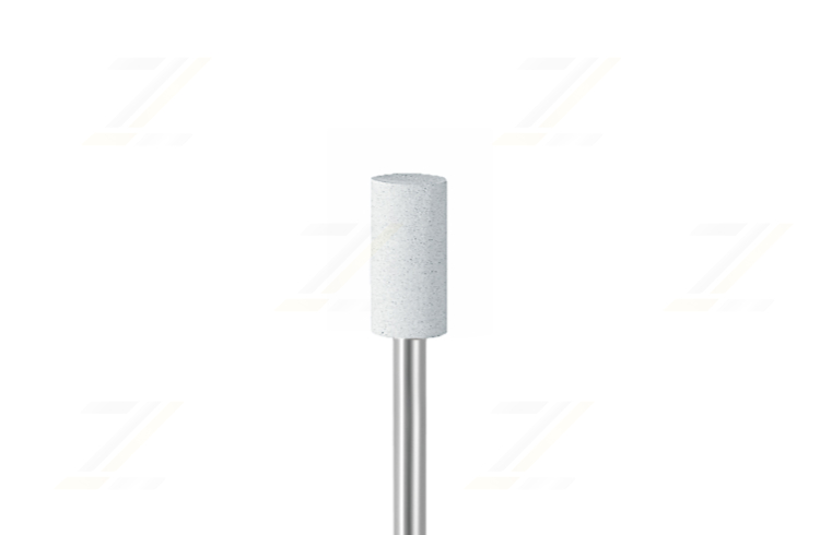 Silikonpolierer Schaft Zylinder weiß