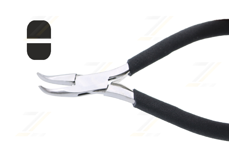 Kettenzange gebogen Foam-Line 140 mm