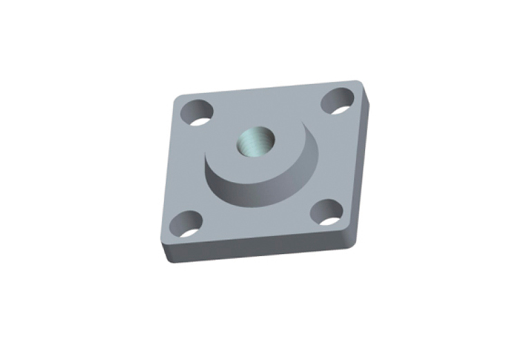 Fussplatte Transportplatte 40X40