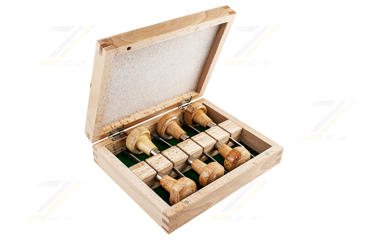 Gravierstichel Set Holzbox