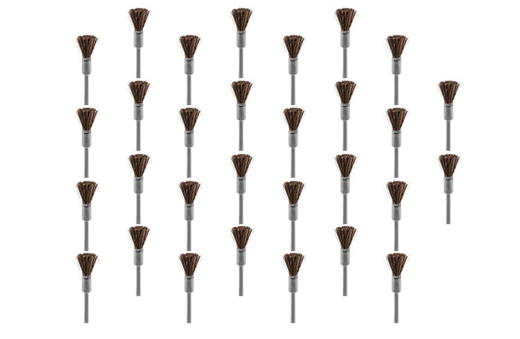 30 Pinselbürsten Pony medium