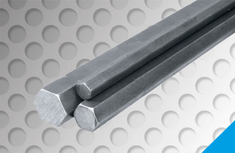 Automatenstahl Sechskantstangen 11SMn30+C Länge 500 mm