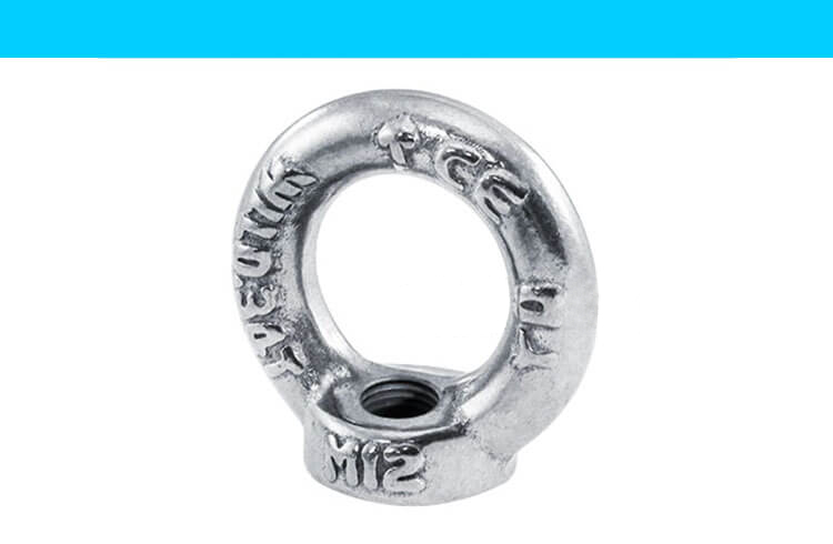 Ringmutter DIN 582, Stahl A2