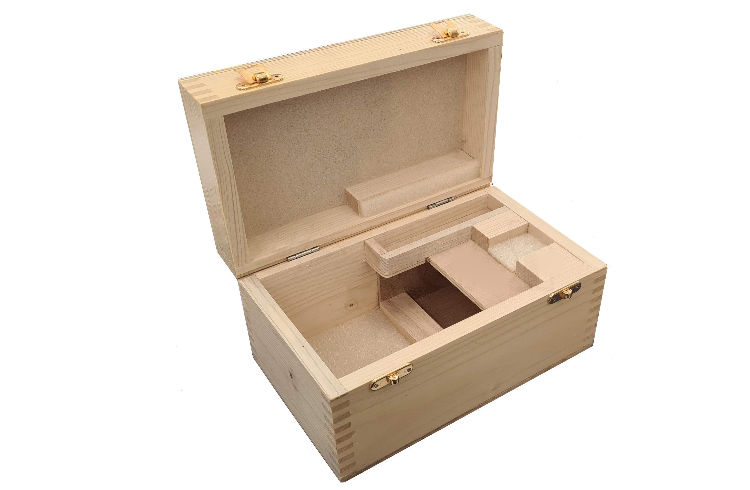 Holzbox für Ring Erweiterungsmaschine