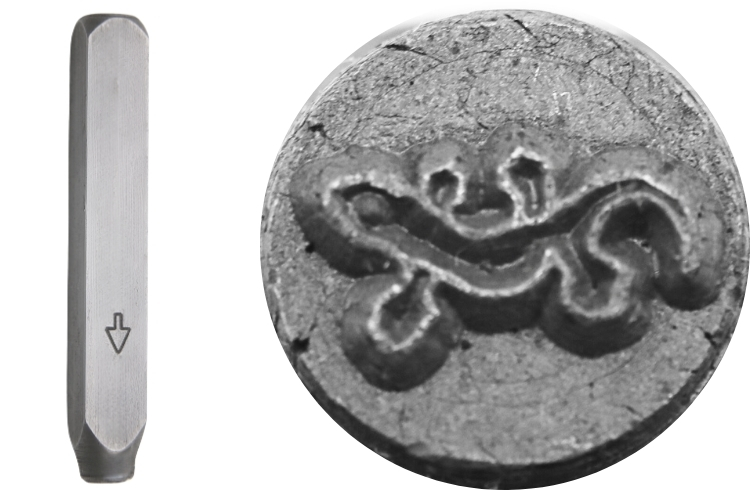 Design Stempel 025 Echse/Gecko