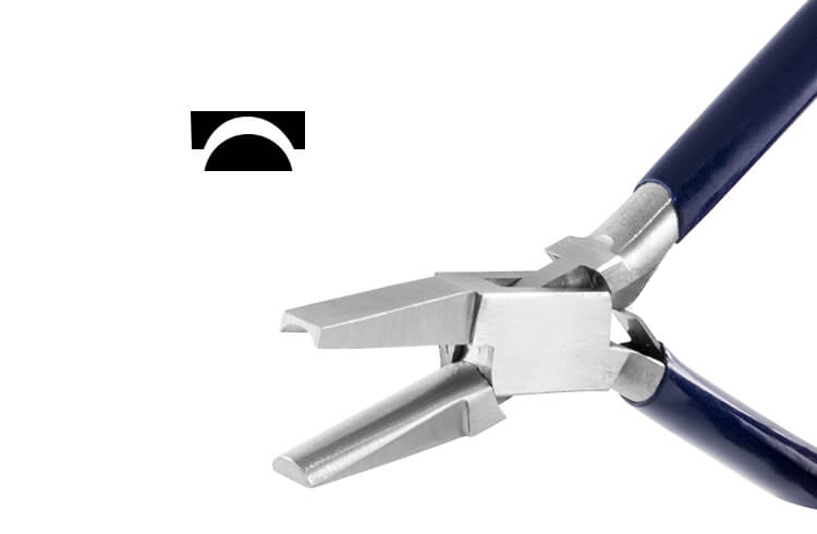 Schienenzange konkav / konvex