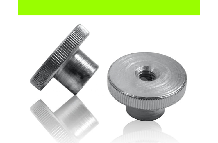 Rändelmutter DIN 466, nichtrostender Stahl A1/A2