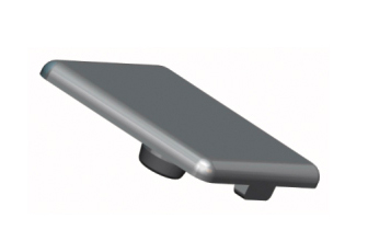 Endkappe Vierkant 20x20 Nut 5