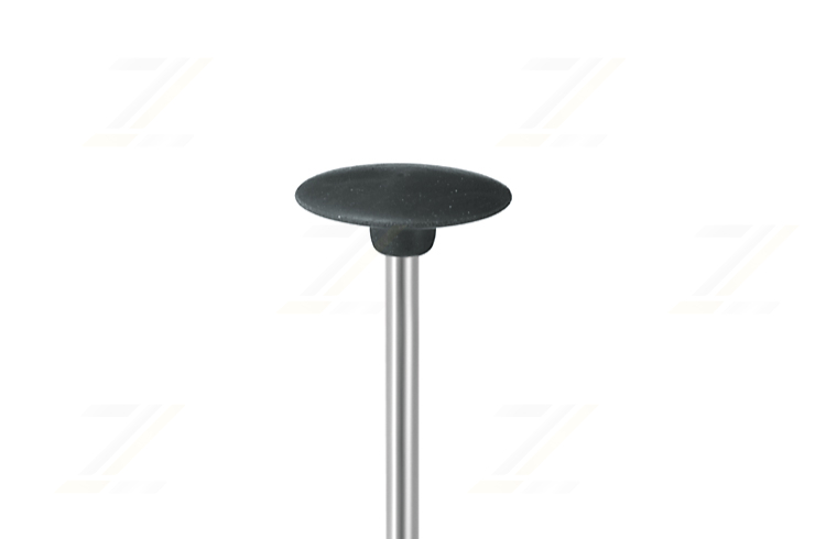 Silikonpolierer Schaft Linse schwarz