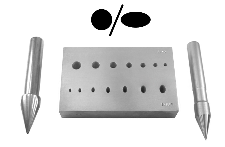 Stauchmatrize rund/oval