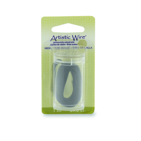 Drahtgewebe / ARTISTIC WIRE MESH schwarz