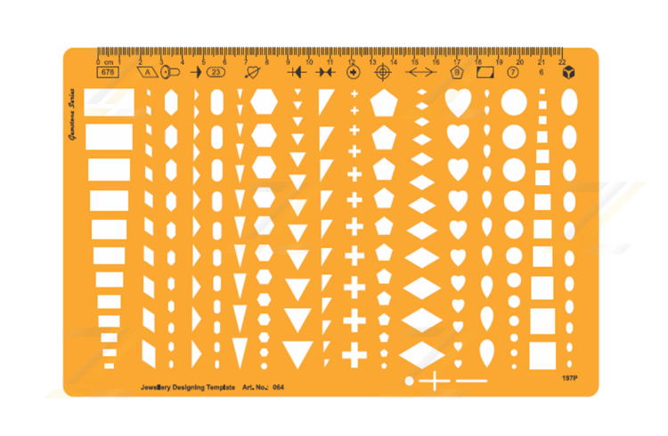 Design Schablone Nr. 64