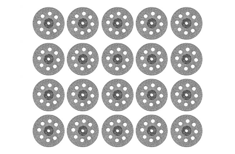 20 Diamant-Trennscheiben, gelocht