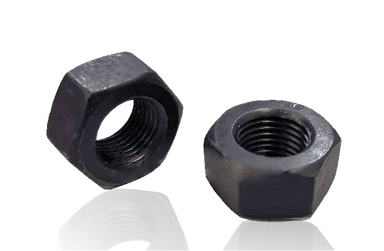 Sechskant-Muttern Stahl brüniert ISO 8673