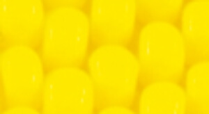 Böhmische Rocailles gelb