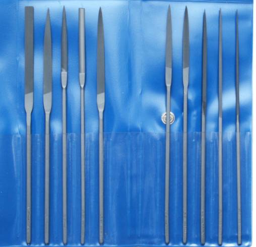 Hemmungsfeilen Hemmungsfeile / Echappementfeilen Satz