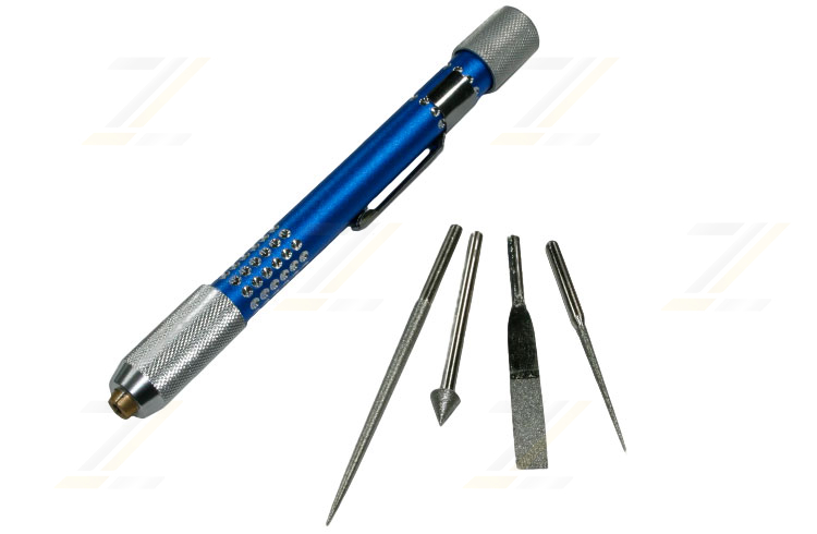 Reibahle, 4 Diamant-Einsätze