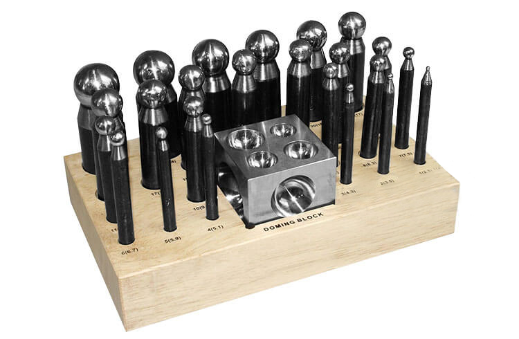 Kugelpunzensatz mit Würfelanke 2,4 - 25 mm