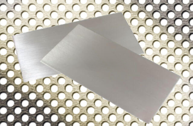 Neusilberbleche Stärke 2,5 mm CuNi12Zn24