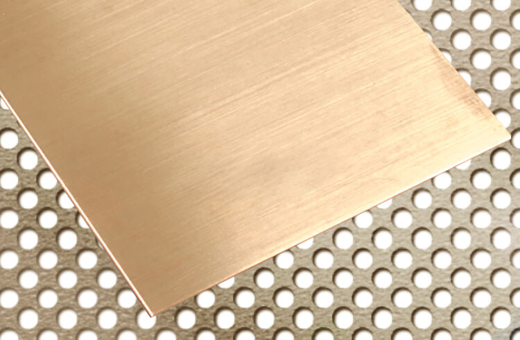 Bronzetafeln CuSn6 300 x 2000 mm