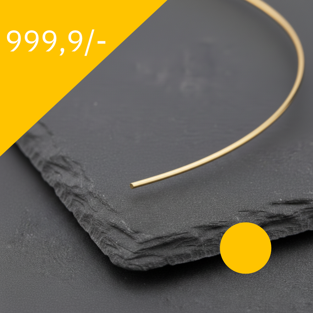 Golddraht rund 999,9