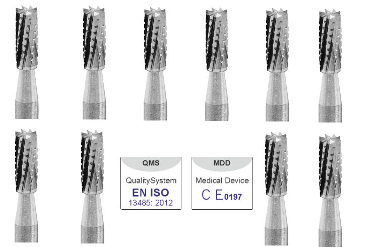 10 HM Zylinderfräser flach